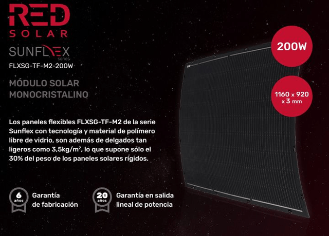 Sunflex FLXSG-TF-M2 200W Puissance maximale (Pmax): 200W 