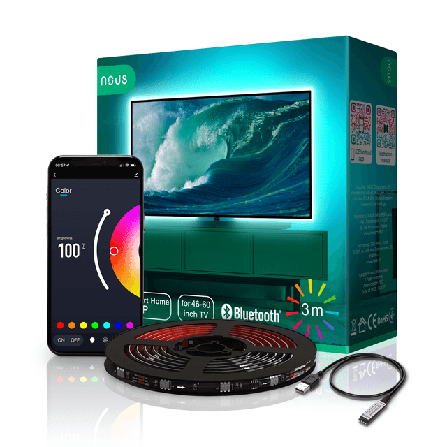 Smart RGB 3m TV LED Strip Nous F8
