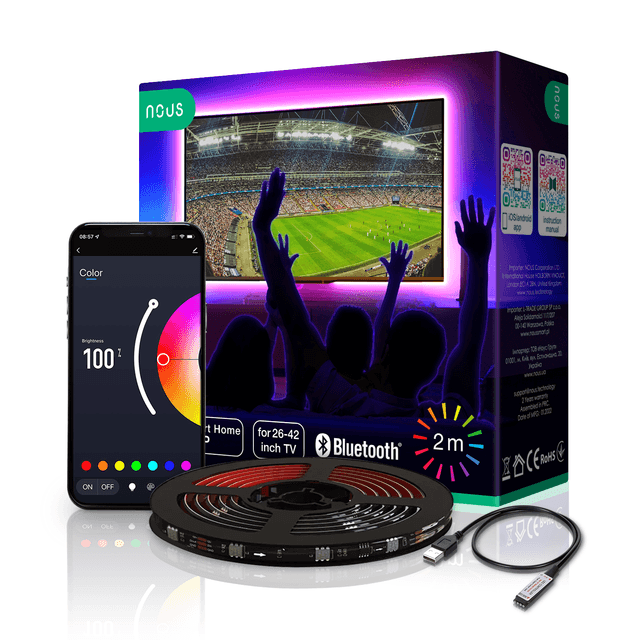 Smart RGB 2m TV Led Strip Nous F7